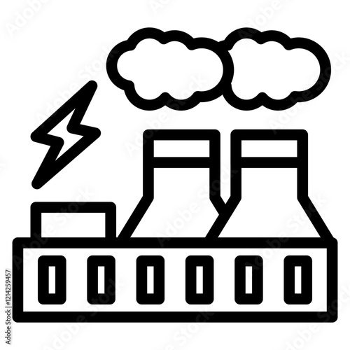 Energy Industry Vector Design Icon Style