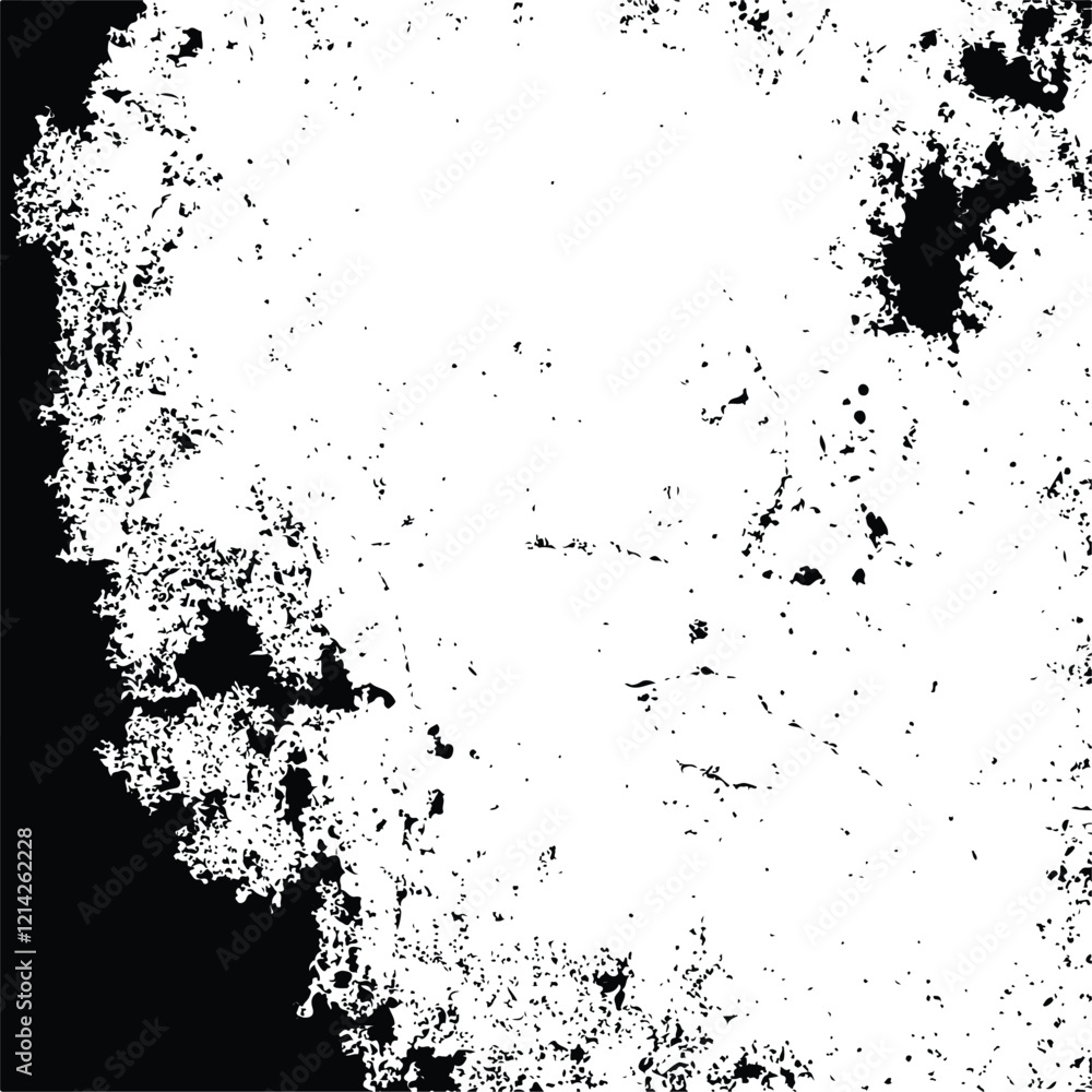 Obraz premium Black and White Abstract Grunge Texture background Vector
