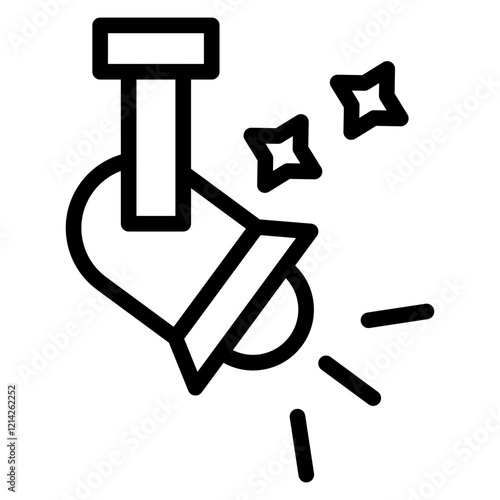 Searchlight Vector Design Icon Style