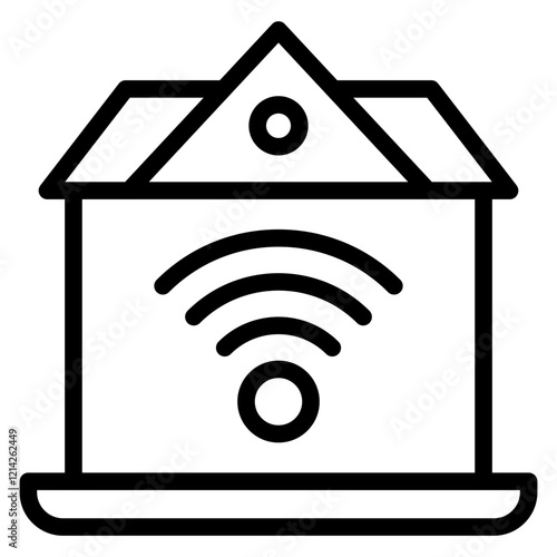 Wi-Fi Vector Design Icon Style