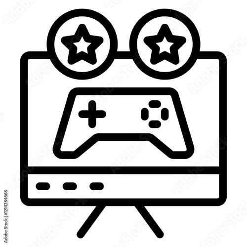 Gamification Vector Design Icon Style