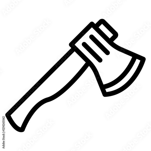 Axe Vector Design Icon Style