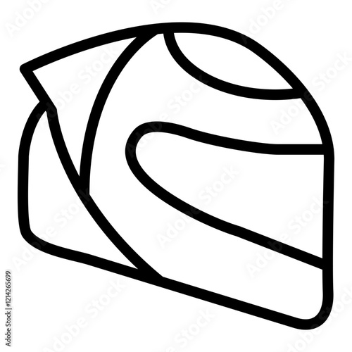 Helmet Vector Design Icon Style