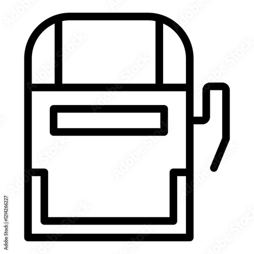 Fuel Pump Vector Design Icon Style