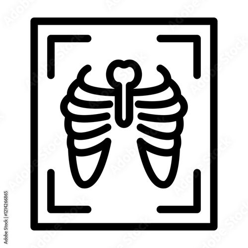 X-ray Vector Design Icon Style