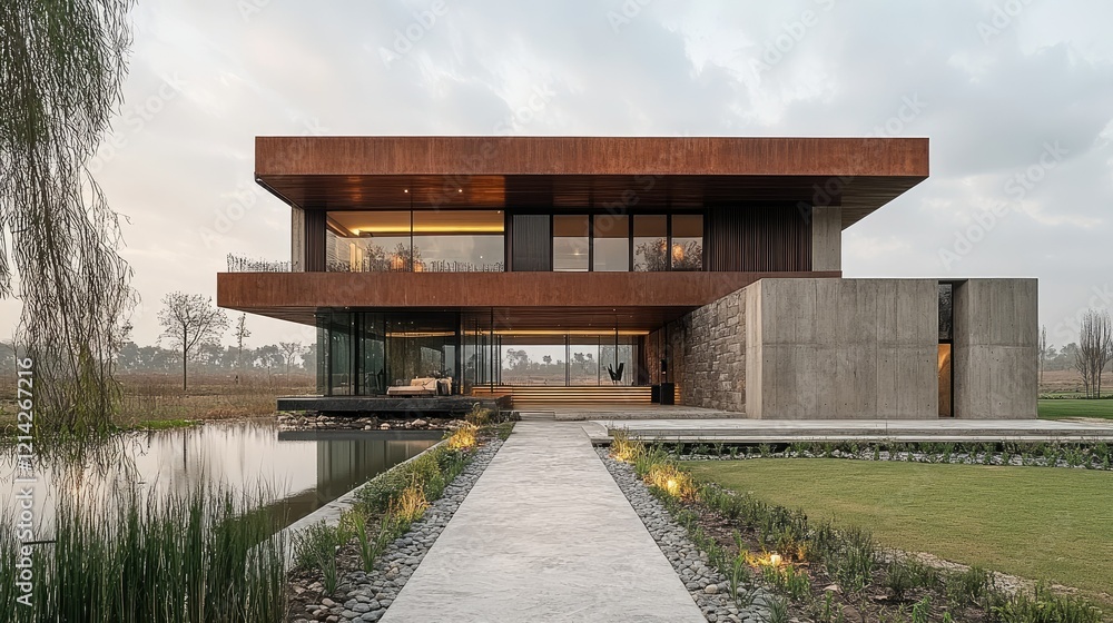Modern Lakeside Residence Architectural Design Showcase Modern Lakeside Residence Architectural Design Showcase