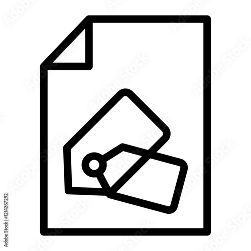 Tag Vector Design Icon Style