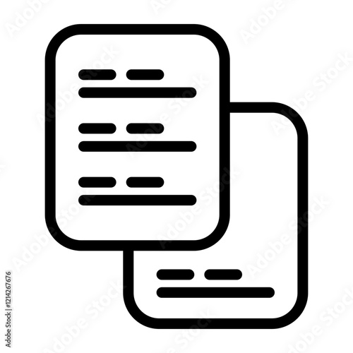 Copy Vector Design Icon Style
