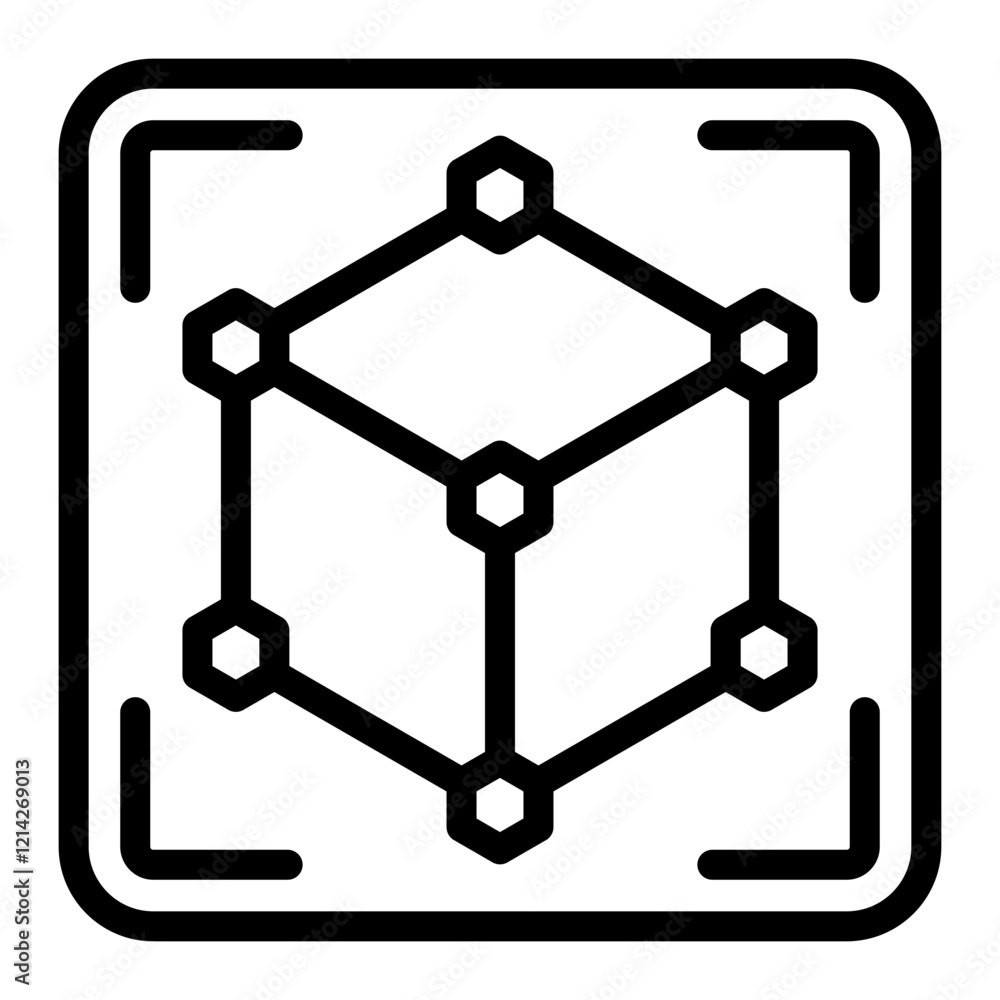 Node Vector Design Icon Style Node Vector Design Icon Style