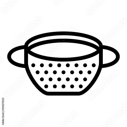 Colander Vector Design Icon Style