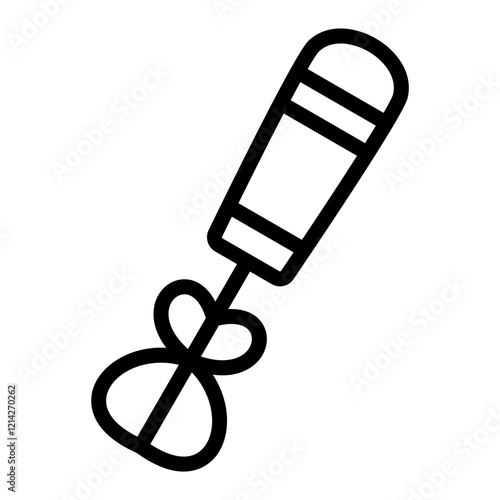 Whisk Vector Design Icon Style