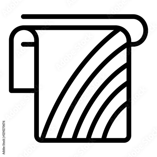 Towel Vector Design Icon Style