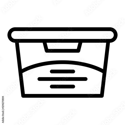 Cake Pan Vector Design Icon Style