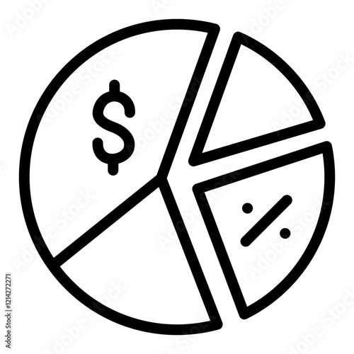 Dividends Vector Design Icon Style