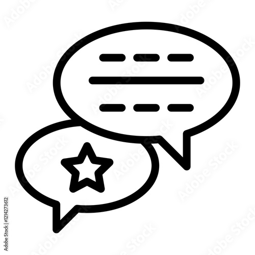 Feedback Vector Design Icon Style