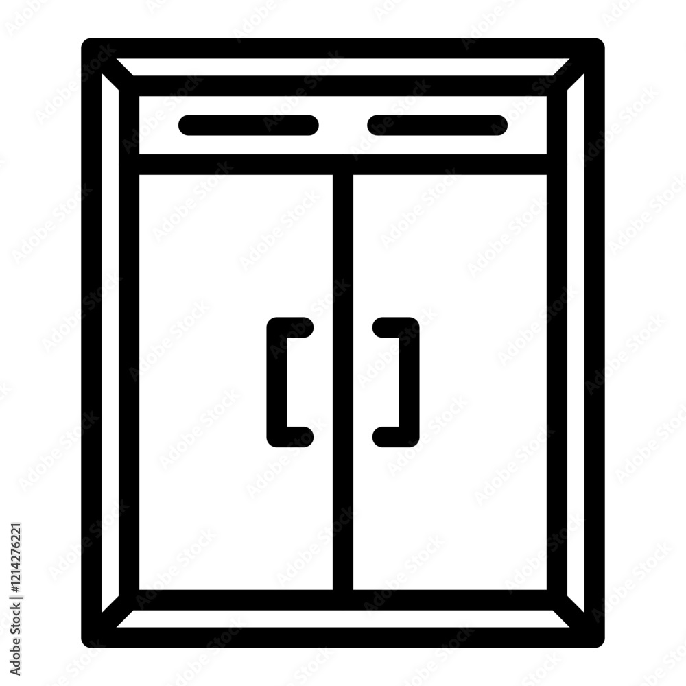 Window Vector Design Icon Style
