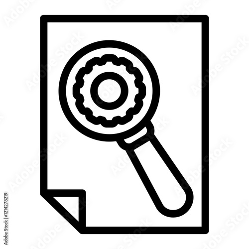 Reasoning Vector Design Icon Style