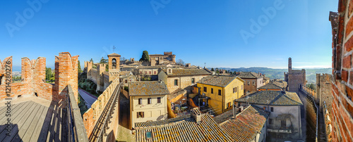 Gradara, Italy - listed among the most beautiful villages in Italy, Gradara displays a wonderful Old Town highlighted by its medieval defensive walls