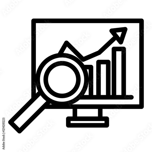 Data analysis Vector Design Icon Style