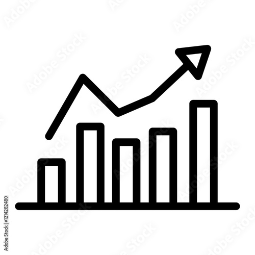 Stock Up Vector Design Icon Style