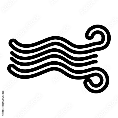 Wind Vector Design Icon Style