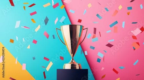 A visually appealing social media post template designed for announcing a contest winner.