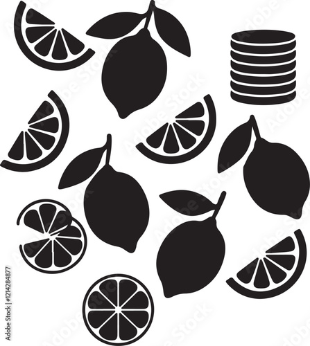 lemon vector