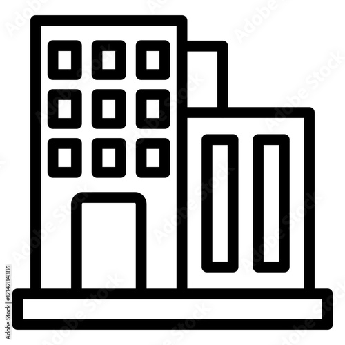 Apartment Vector Design Icon Style