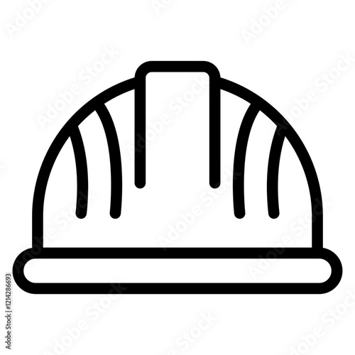 Worker Hat Vector Design Icon Style