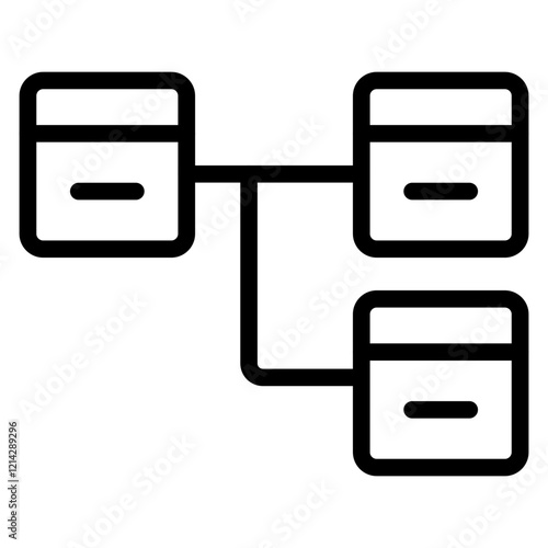 Sitemap Vector Design Icon Style