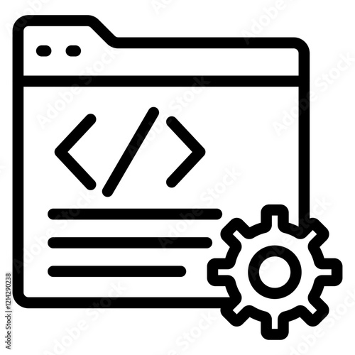 Ad Extensions Vector Design Icon Style