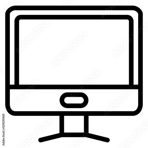 Desktop Vector Design Icon Style