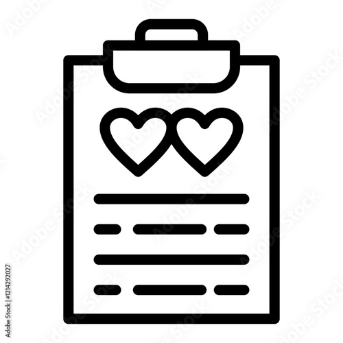 Marriage Certificate Vector Design Icon Style