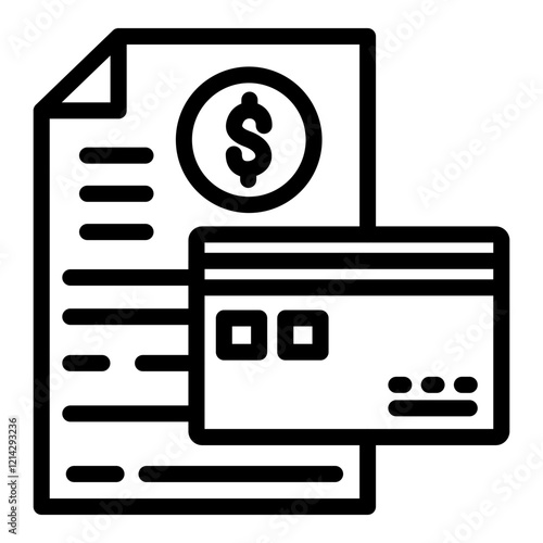 Credit Report Vector Design Icon Style