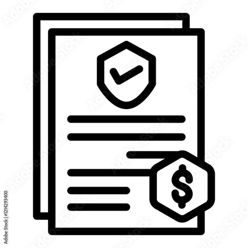 Liability Vector Design Icon Style