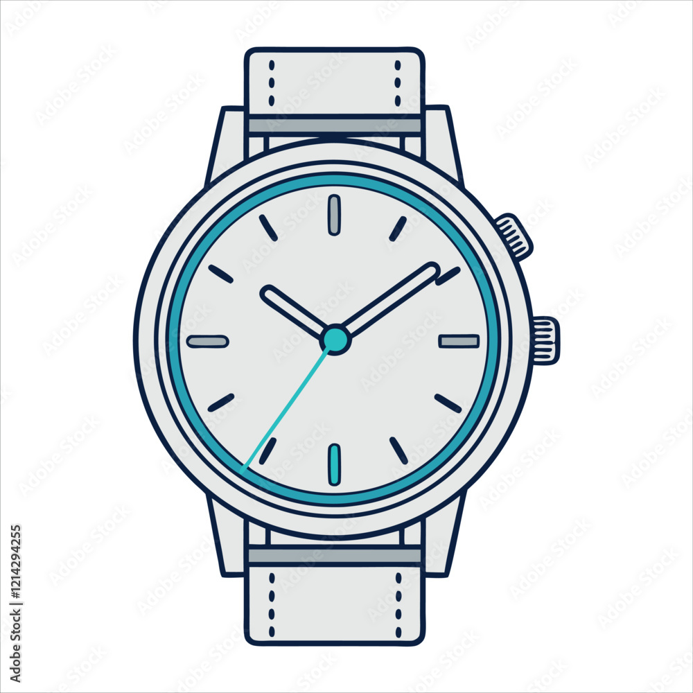 Watch vector art illustration Watch vector art illustration