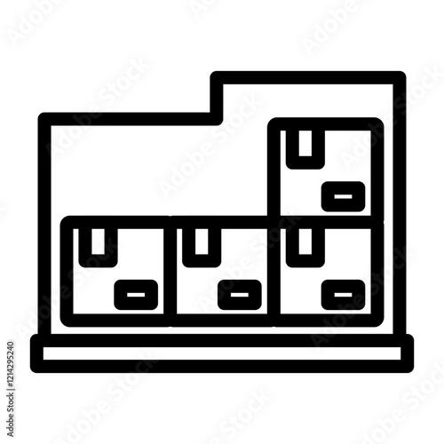 Industry Stock Vector Design Icon Style