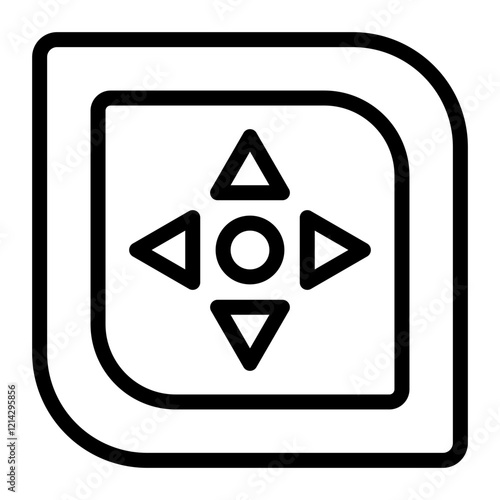 Drag Vector Design Icon Style