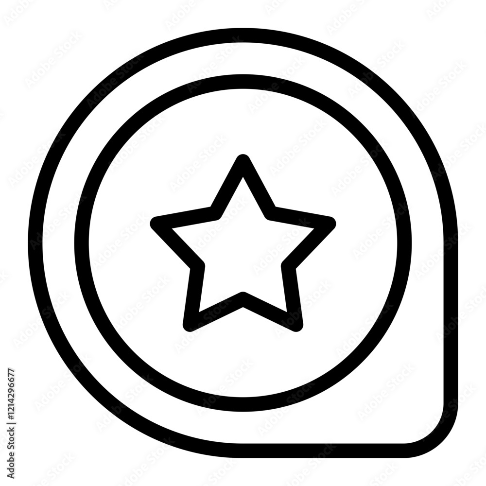 Star Vector Design Icon Style
