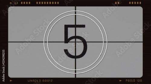 Movies start intro 1 2 3 4 5 count down 