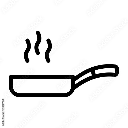 Roasting Pan Vector Design Icon Style