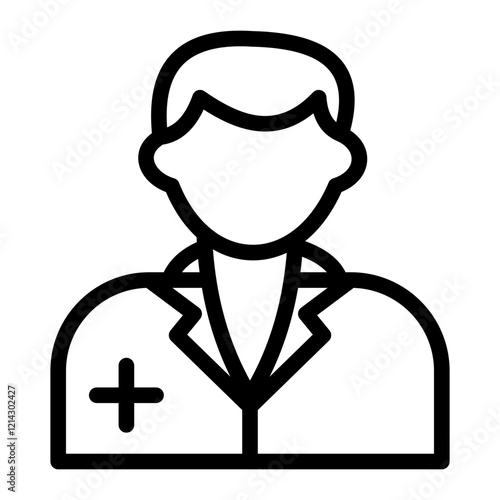 Doctor Vector Design Icon Style