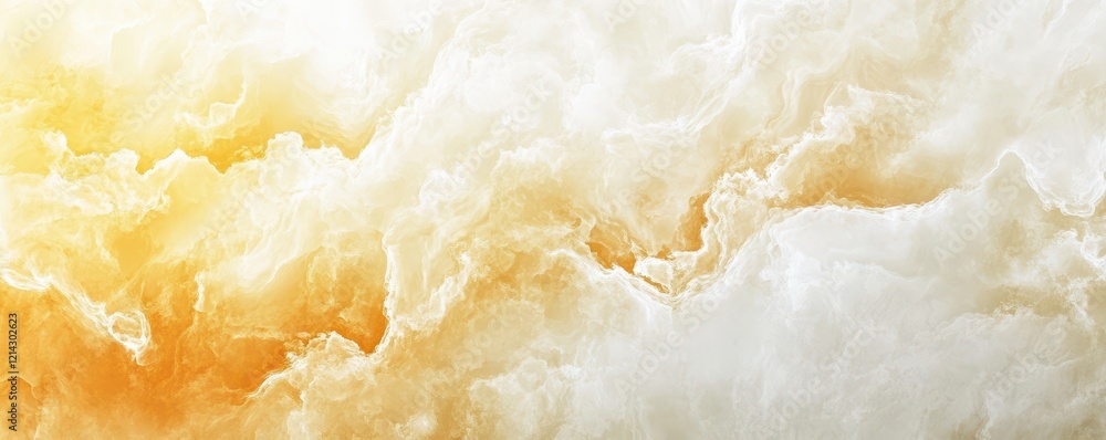 Delicate gradient transition from pale golden yellow to white, creating a light, airy, and uplifting feel Delicate gradient transition from pale golden yellow to white, creating a light, airy, and uplifting feel