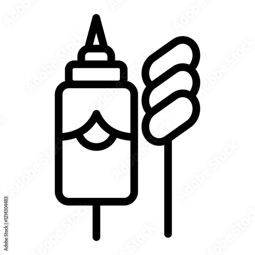 Street Food Vector Design Icon Style