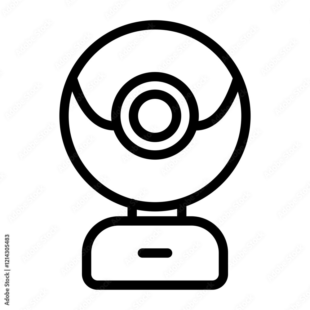 Webcam Vector Design Icon Style Webcam Vector Design Icon Style