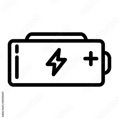 Battery Vector Design Icon Style