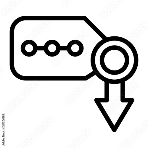 Access Vector Design Icon Style