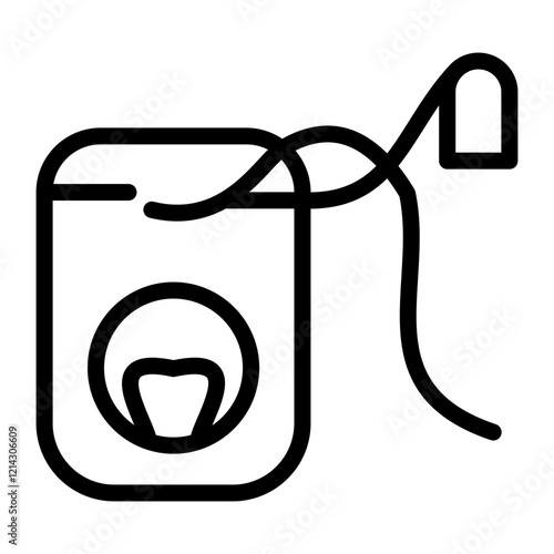 Dental Floss Vector Design Icon Style