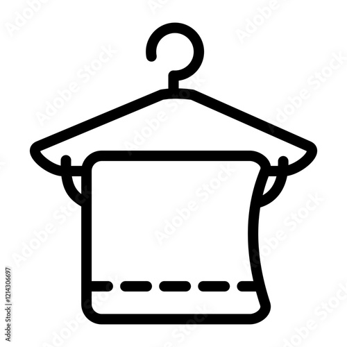 Towel Vector Design Icon Style