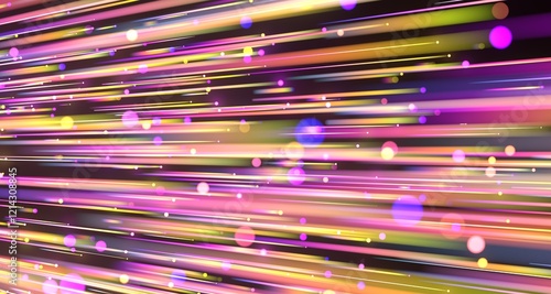 light wave background, 3d R...